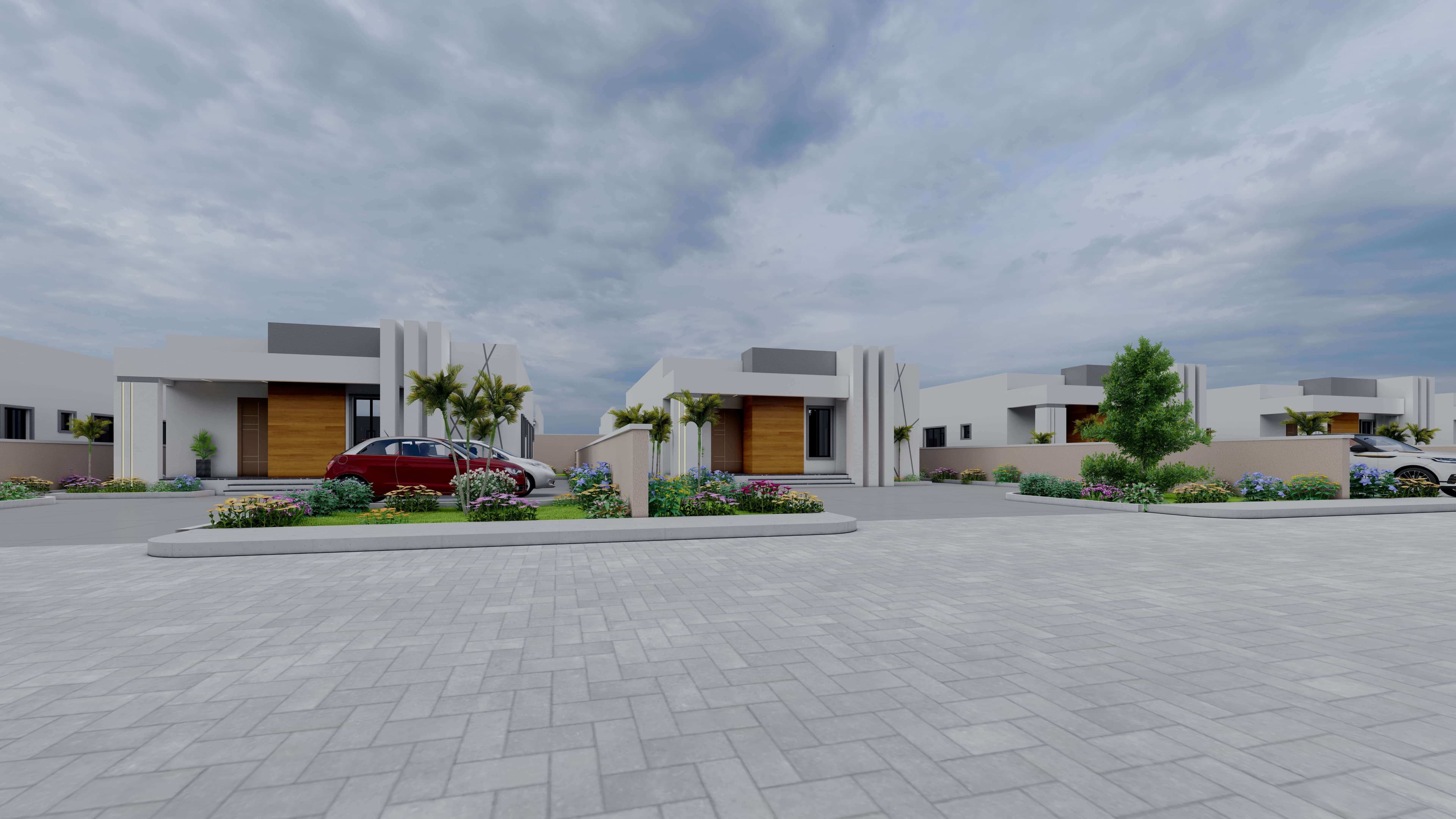 The Zen Terrace - Row of 4 Units